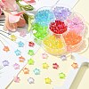 175Pcs 7 Colors Eco-Friendly Transparent Acrylic Beads TACR-CJ0001-57-6