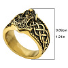 Viking 304 Stainless Steel Finger Rings for Men FS-WGB3F16-07-2