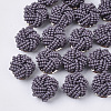 Glass Seed Beads Cabochons X-FIND-S321-05F-1