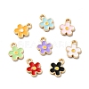 Alloy Enamel Charms X-ENAM-D043-02G-1