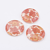 Tempered Glass Cabochons GGLA-33D-16-2