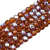 Electroplate Glass Beads Strands EGLA-A044-T3mm-L02-1