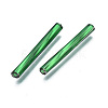 Opaque Glass Twisted Bugle Beads SEED-T005-15-B04-3