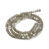 Transparent Glass Beads Strands EGLA-A044-T3mm-MB16-3