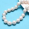 Nuggets Natural Baroque Pearl Keshi Pearl Beads Strands PEAR-Q004-32-1