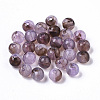 Transparent Crackle Acrylic Beads CACR-N003-04A-01-1