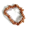 Natural Pink Aventurine Stretch Bracelets PW-WG56138-35-1