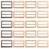 20Pcs 4 Colors Alloy Belt Buckles FIND-CL0001-36B-1