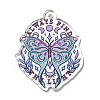 Halloween Printed Acrylic Pendants MACR-G059-04I-1