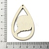 Wood Pendants WOOD-M012-02E-3