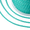 Round Waxed Polyester Cord YC-G006-01-1.0mm-25-3