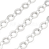 304 Stainless Steel Ring Link Chains CHS-G044-05P-07-1