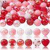DIY Bubblegum Bracelet Pendant Decoration Making Kit for Valentine's Day DIY-CJC0007-02-1
