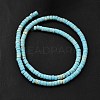 Dyed Synthetic Imperial Jasper Beads Strands G-Z089-A03-A-4