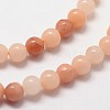 Natural Pink Aventurine Beads Strands X-G-N0185-04-2mm-3
