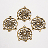 Tibetan Style Alloy Chandelier Components Links LS-TIBE-A30127-AB-NR-2