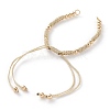 Adjustable Polyester Braided Cord Bracelet Making AJEW-JB00892-5