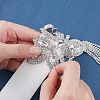 Fingerinspire 1Pc Hotfix Rhinestone DIY-FG0002-43-5