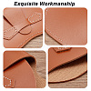AHADEMAKER 4Pcs 4 Colors Imitation Leather Glasses Cases AJEW-GA0005-46-4