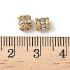 304 Stainless Steel Rhinestone Beads STAS-V015-13G-2