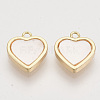 Shell Charms KK-T054-30G-NF-1