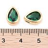 Brass Cubic Zirconia Beads KK-C051-60G-03-3