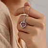 925 Sterling Silver Pendant Necklaces NJEW-L179-03P-2