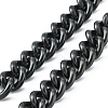 201 Stainless Steel Cuban Link Chains CHS-L001-51-2.5mm-B-1