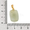Natural Green Aventurine Pendants G-T151-02J-3