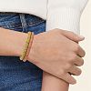 Polymer Clay Heishi Surfer Stretch Bracelets Set BJEW-SW00130-7