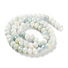 Electroplate Glass Beads Strands LAMP-S068-02O-2