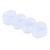 Heart Polypropylene(PP) Bead Storage Container CON-N011-030-4
