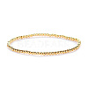 Synthetic Non-magnetic Hematite Beaded Stretch Bracelets for Men Women YP2747-1-1