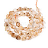 Heated Natural Citrine Beads Strands G-P508-A11-01-01-2
