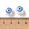 White Base Blue Evil Eye Hand Painted Ceramic Porcelain Beads PR-CBA3F2D-04D-3