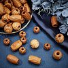 60Pcs 3 Style Wooden Beads WOOD-OC0001-93-5