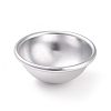 Aluminum Half Sphere Molds LS-AJEW-E048-01P-02-1