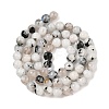 Natural Rainbow Moonstone Beads Strands G-Q1001-A05-02-01-3