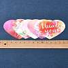 Coated Paper Thank You Greeting Card DIY-FS0007-76A-9