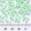 12/0 Baking Paint Glass Round Seed Beads SEED-S036-01A-02-3