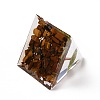 Resin Orgonite Pyramid Home Display Decorations G-PW0004-56A-09-3