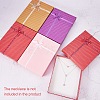 Jewelry Cardboard Boxes with Bowknot and Sponge Inside CBOX-PH0002-03-6