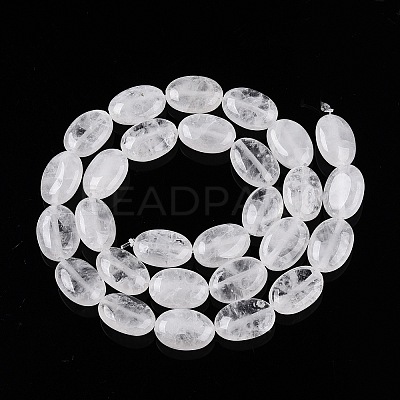 Natural Quartz Crystal Beads Strands G-M206-33-1