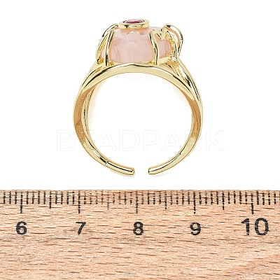 Natural Gemstone Cuff Rings GG-CBA5FCC-03G-1