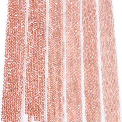 Electroplate Glass Beads Strands EGLA-A044-T8mm-L21-1