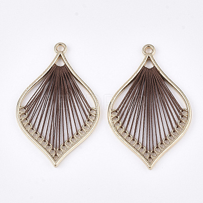 Cotton Thread Woven Pendants FIND-S306-03B-1