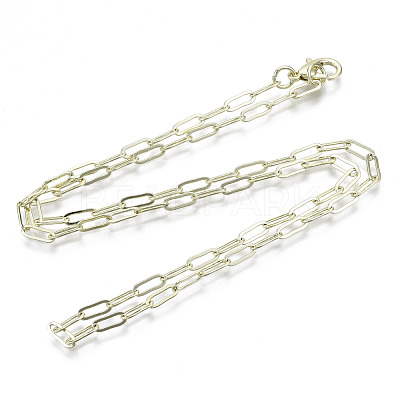Brass Paperclip Chains MAK-S072-10B-14KC-1