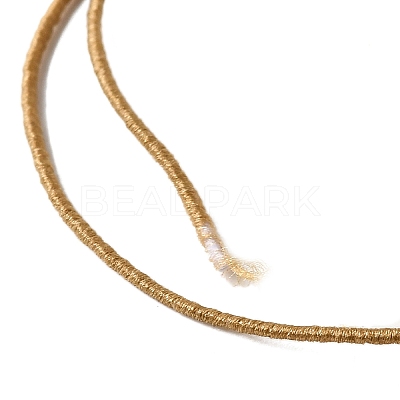 6Pcs 6 Colors Round Polyester Ultra-Thin Elastic Thread for Sewing Machines EW-K001-01A-0.5mm-1