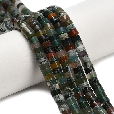 Natural Indian Agate Beads Strands G-Z110-A17-2x4mm-1