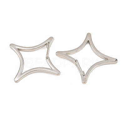 Zinc Alloy Spring Gate Rings AL-CBAC079-05P-1